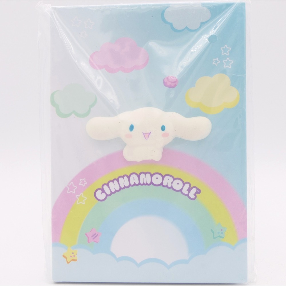 Sanrio Cinnamoroll Character Squishy Notepad Notebook Journal 60 Sheets 5" x 7"